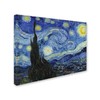 Trademark Fine Art Vincent van Gogh 'Starry Night' Canvas Art, 14x19 AA01270-C1419GG